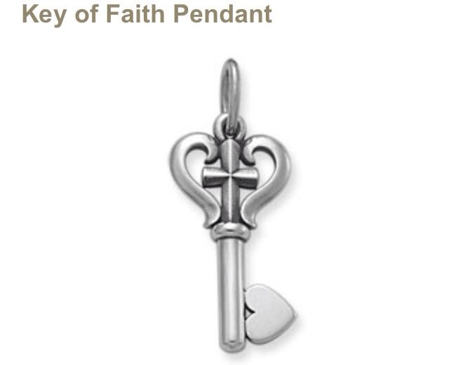 Cute For A Necklace Key Of Faith James Avery - James Avery Key Pendants Cute For A Necklace Key Of Faith James Avery - James Avery Key Pendants