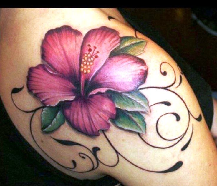 Hibiscus Tattoos Hibiscus Tattoo Beautiful Flower Tattoos Flower Tattoo Shoulder