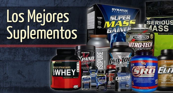 Los mejores suplementos para aumentar masa muscular