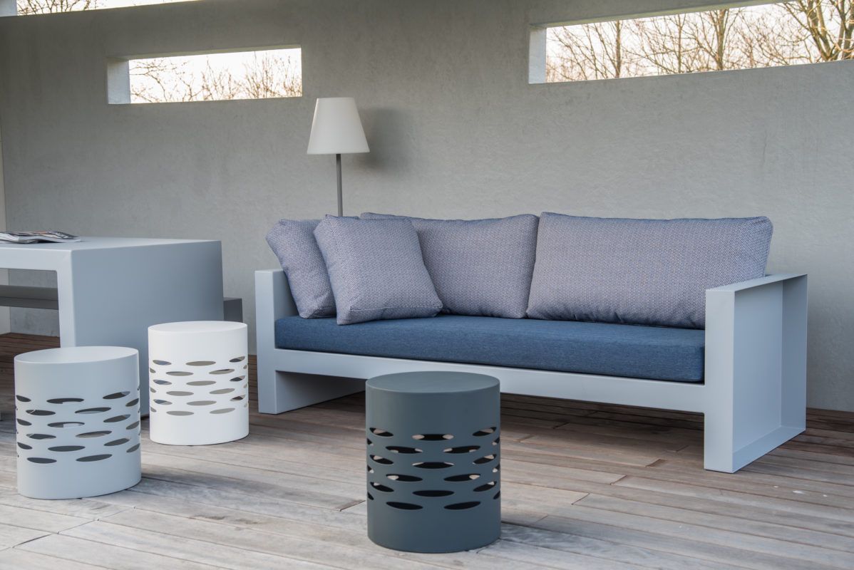 Aluminium loungebank | Meubel ideeën, Meubelprojecten ...