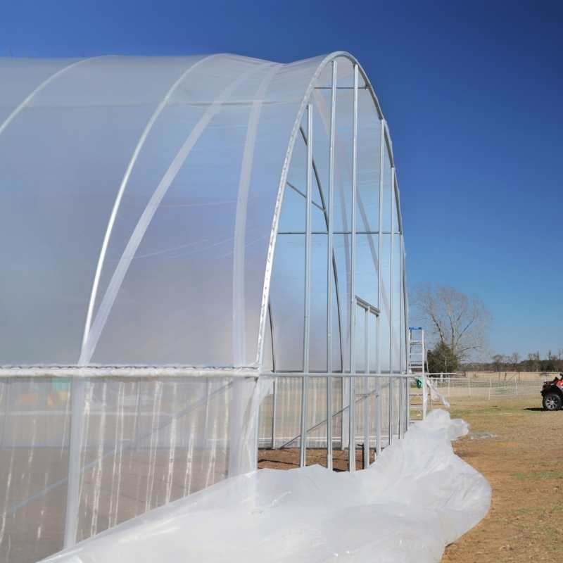 Greenhouse Plastic Film | Learn How to Attach Plastic to Greenhouse - Bootstrap Farmer Greenhouse Film, Greenhouse Cover, Build A Greenhouse, Greenhouse Ideas, Greenhouse Gardening, Hydroponic Gardening, Lit Meaning, Pressure Treated Wood, Types Of Plastics