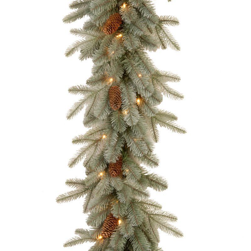outdoor prelit garland and potted trees pine feelreal frosted artic spruce prelit garland pefa13079b1 ft pefa13079b outdoor prelit garland and potted trees pine feelreal frosted artic spruce prelit garland pefa13079b1 ft pefa13079b