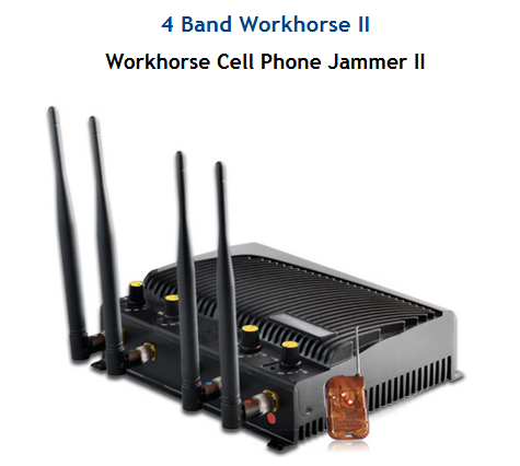 Cell phone jammer with remote - cell phone signal jammer devices