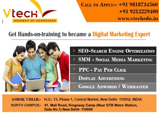 1 Best Digital Marketing Training Institute in Delhi