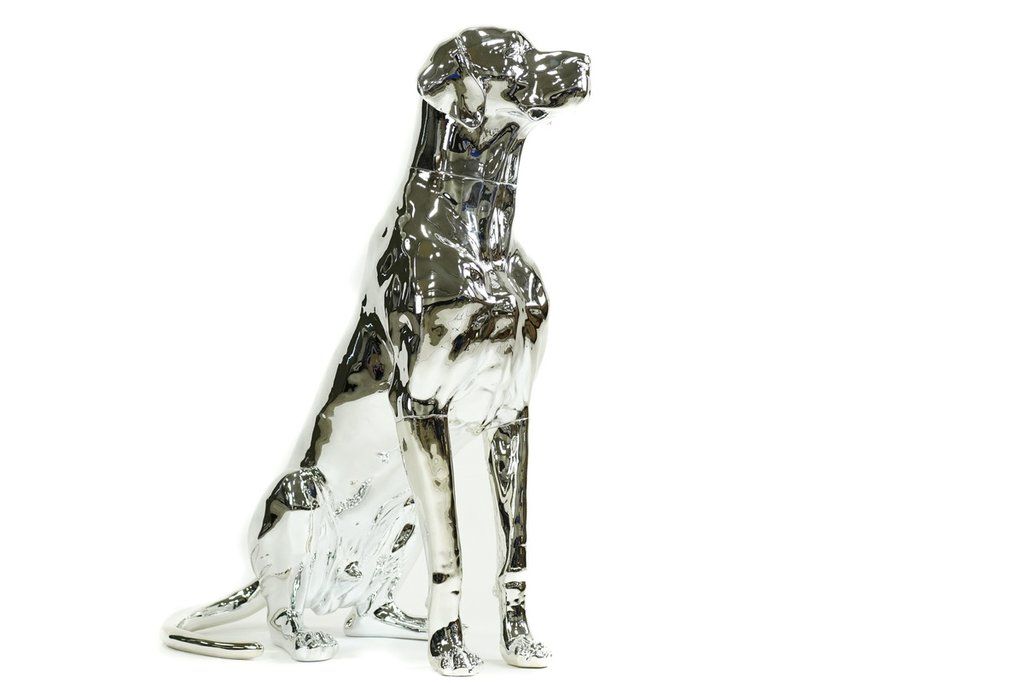 Great Dane Dog Mannequin Chrome Dane Dog Great Dane Dogs Used