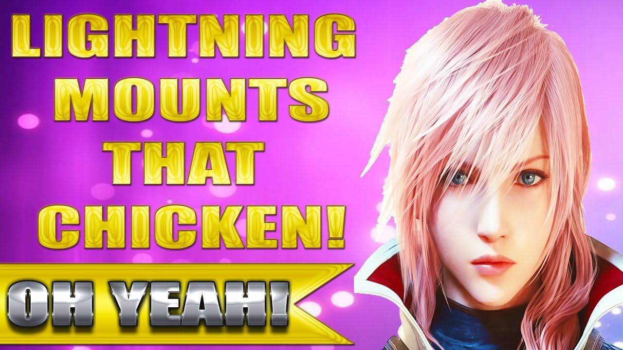 Final Fantasy XIII Lightning Mounts A Chicken With XXX Hentai Porn Music! Chicken Hentai Porn - Final Fantasy XIII Lightning Mounts A Chicken With XXX Hentai Porn Music!