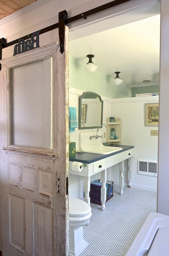 Praktische Schiebetüren für ein rustikales Flair | Shabby chic ... Praktische Schiebetüren für ein rustikales Flair | Shabby chic ...