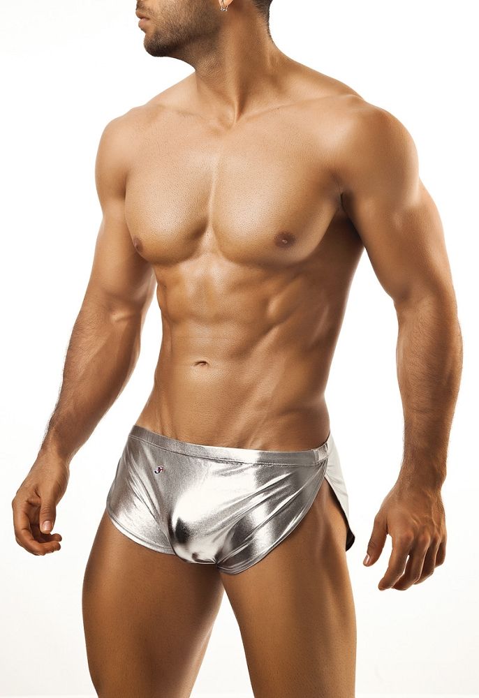 or, running :) Lycra Men, Best Underwear, Silver Shorts, Lingerie For Men, ...