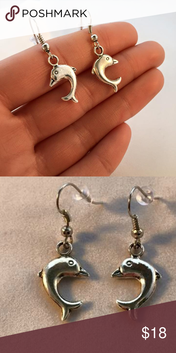 Silver Dolphin Earrings On Hypoallergenic Hooks Boutique In 2018 F50d2b1e839b41d0ce5c71c0cb3b1ea9 Png