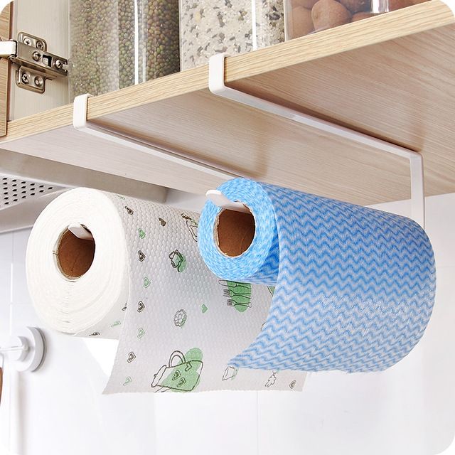 Práctico de Cocina toallero de papel higiénico toalla de papel portarrollos  es…  Soportes para papel de cocina, Decoración de unas, Ideas de  organización de cocina