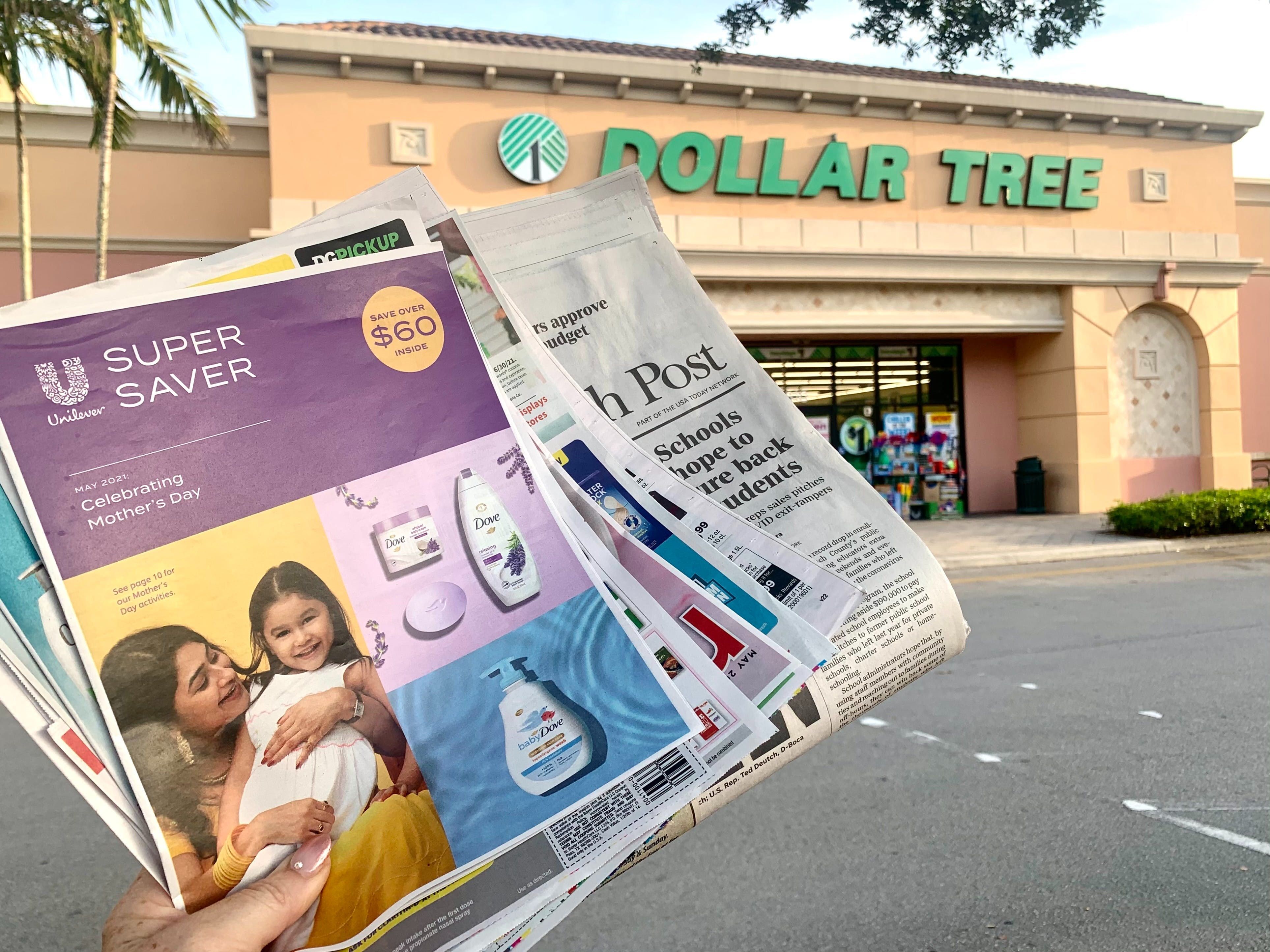 the… TIPS 14 Tips to Get You an Amazing Dollar Tree Haul Author: Evelyn | Updated September 23, 2021Dollar TreeCouponing When everything at the Dollar Tree costs only $1 or less, it’s hard not to get excited. Especially since you can save even more on your Dollar Tree haul using coupons and rebate apps. But, it’s not as easy as you’d think. Dollar Tree does some funny stuff with sizes, so you gotta pay attention. I’ll show you what to do to get things for pennies or even free. Here’s everythi Dollar Tree Hacks, Dollar Tree Diy Crafts, Ajax Dish Soap, Coupons For Free Items, Rebate Apps, Bra Deals, Manufacturer Coupons, Coupon Stockpile, Diy Home Furniture