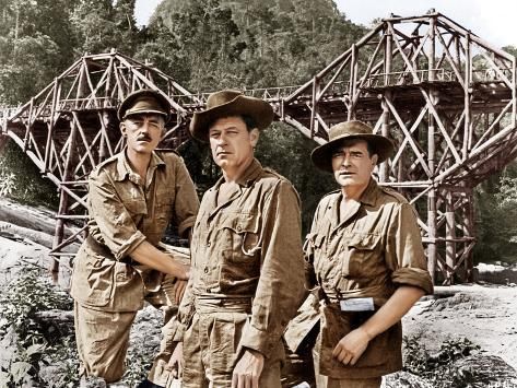 The Bridge On The River Kwai Alec Guinness William Holden Jack Hawkins 1957 Photo Art Com In 2021 Film Posters Vintage Movie Posters Minimalist Holden