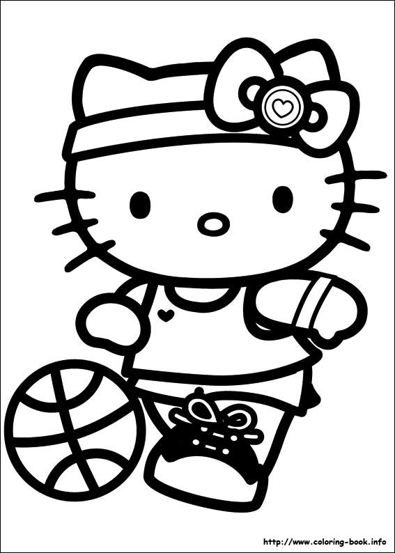 hello kitty coloring page printable coloring pages on coloriage hello kitty sirã ne id=39030