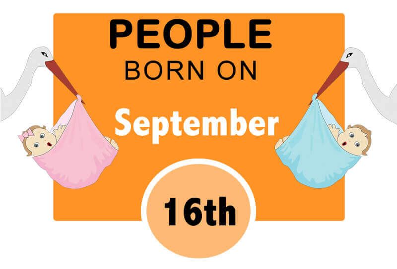 Numerological Personality Traits of People Born on September 16th September birthday quotes