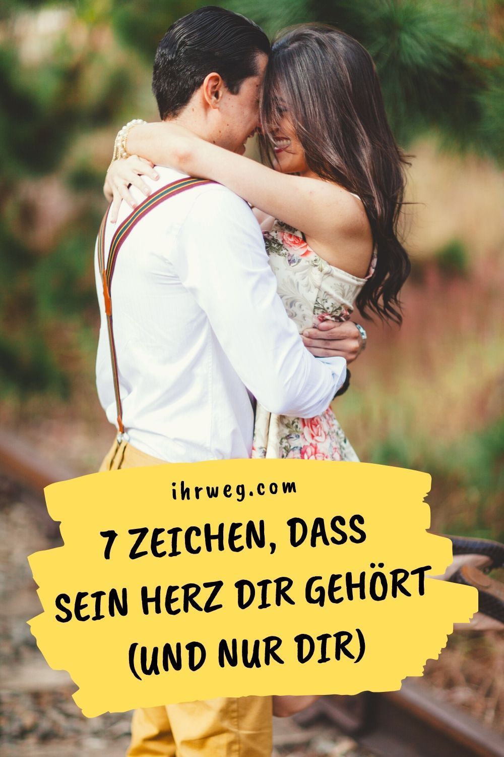 Flirten zeichen mann