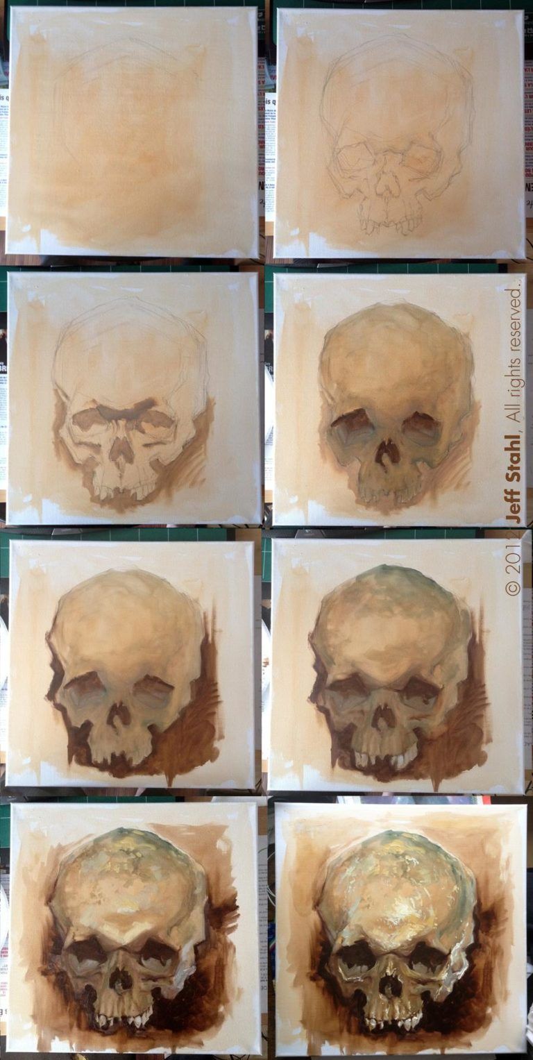 Jeff Stahl Skulls