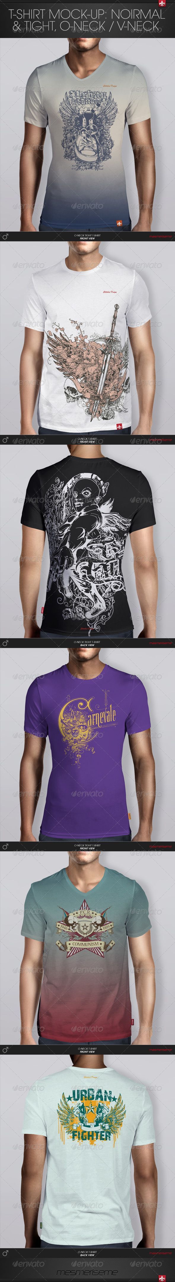 Download T-Shirt Mock-up #GraphicRiver T-Shirt Mock-up 6 psd files ...