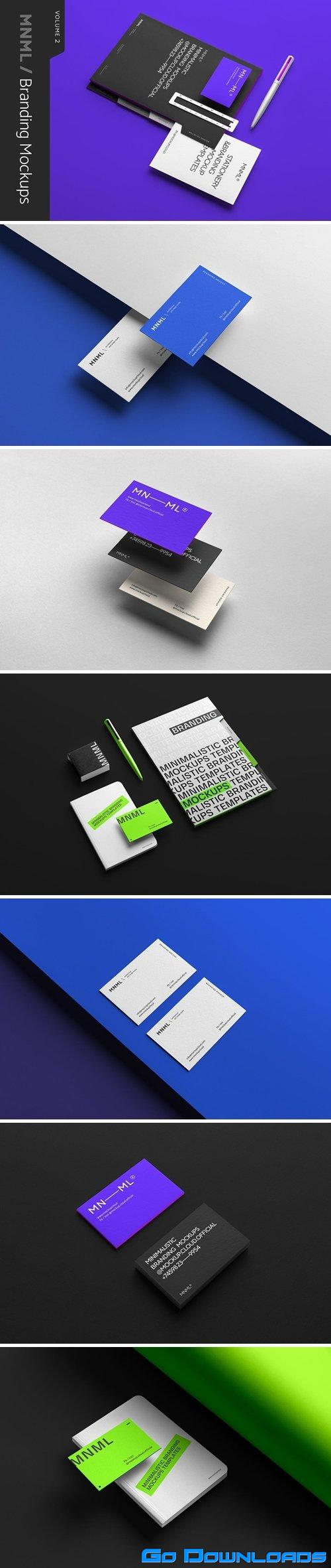 Download MNML Branding Mockups Vol 2 - GoDownloads in 2021 | Branding mockups, Mockup, Branding