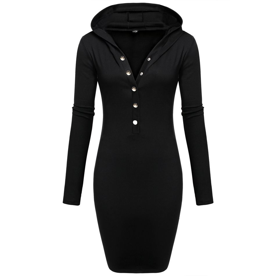 Pinterest Hooded Bodycon Dress //Price: $25.99 & FREE Shipping // # ...