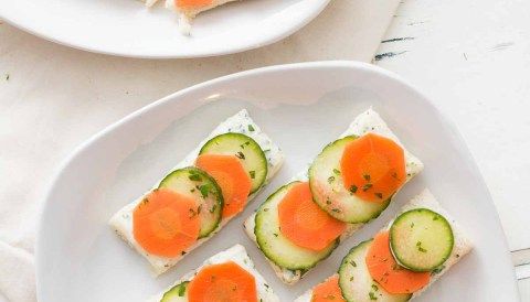 Deviled Egg Salad Finger Sandwiches | Recipe | Cucumber tea sandwiches
