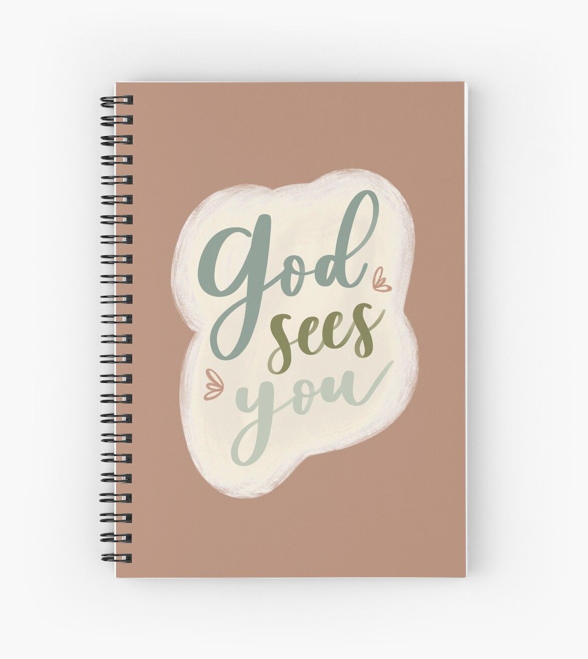 'God Sees You' Spiral Notebook by cassidymfuller I 'God Sees You' Spiral Notebook by cassidymfuller I