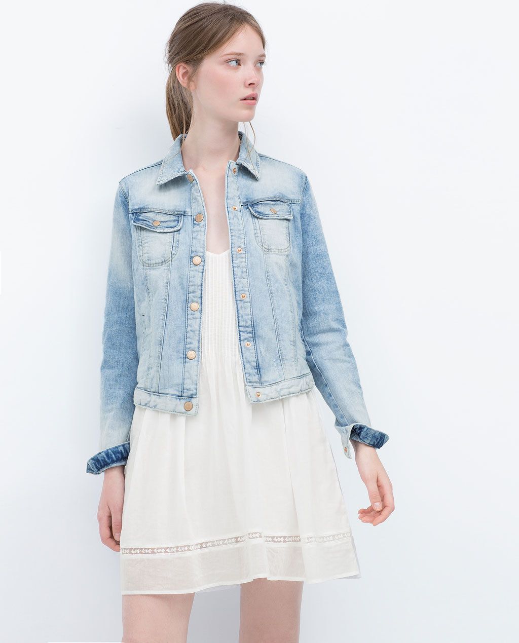 zara denim jacket ladies