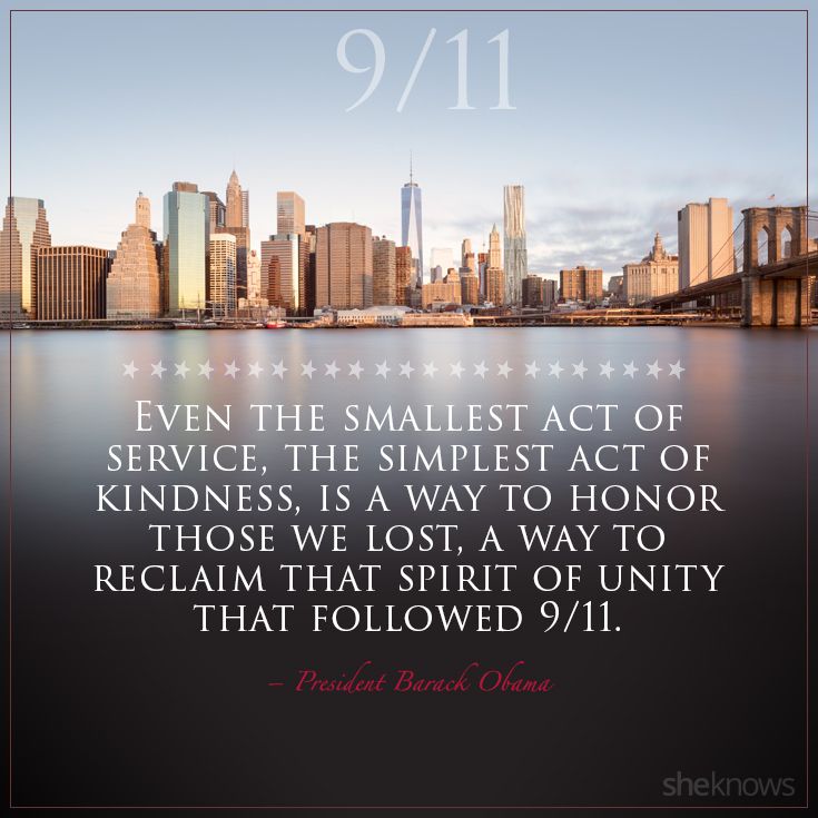 Even the smallest act of service, the smallest act of