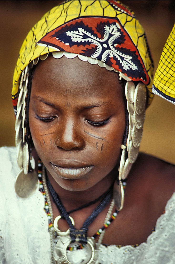 Africa | "Donna Peul". Gorom-Gorom, Burkina Faso | ©Alessio, via flickr