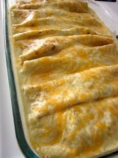 Honey Lime Chicken {or Pork} Enchiladas - Mel's Kitchen Cafe #honeylimechicken