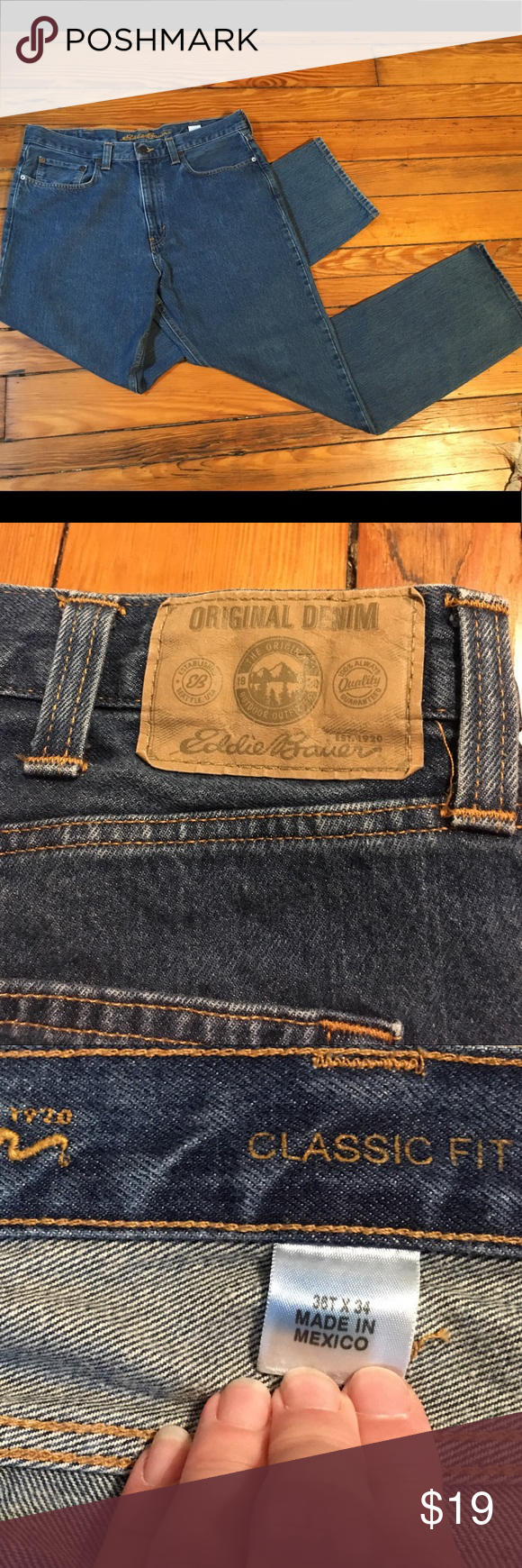 eddie bauer classic fit jeans