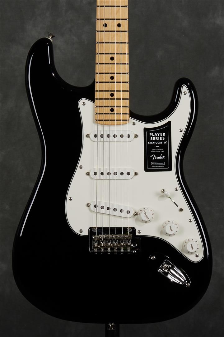Fender Player Stratocaster - MN - Black #fenderstratocaster