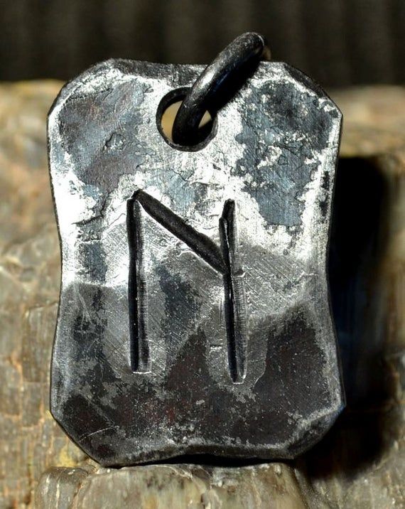 URUZ Hand Forged Rune Runic Pendant Amulet Talisman Necklace Norse uruz-hand-forged-rune-runic-pendant-amulet-talisman-necklace-norse