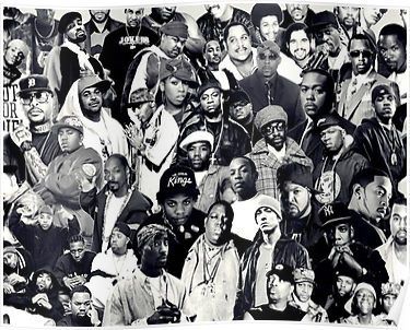 Hip Hop Legends Old School Art New Print 27x40 24x36 Poster C-123