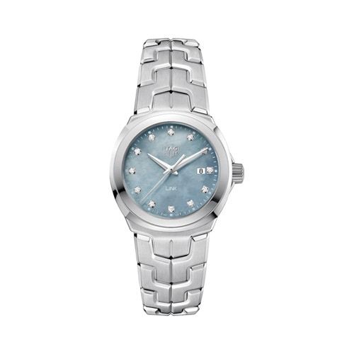 Ladies\' tag heuer diamond link watch