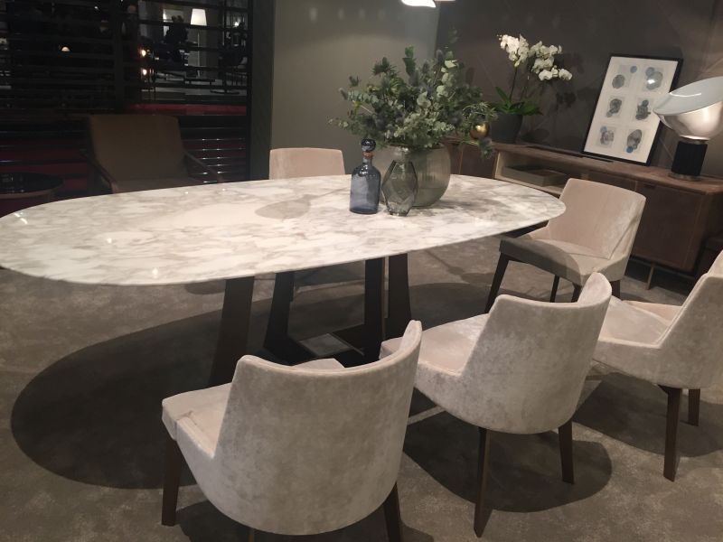 Marble Oval Dining Table Design Trendyfurniture Furnitureideas Marble Oval Dining Table Design