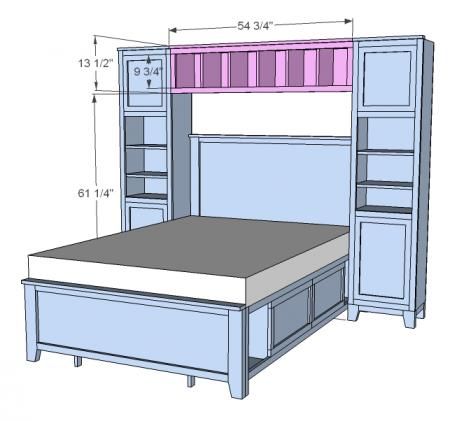 How To Build A Beautiful Diy Bed Frame Wood Headboard Easily