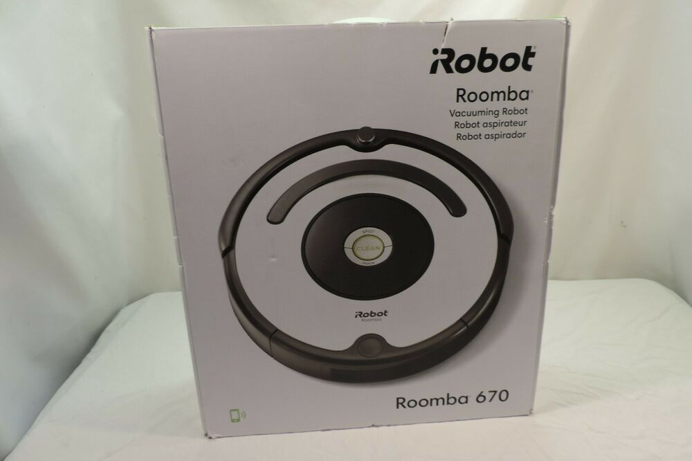 iRobot Roomba 670 Vacuum Cleaning Robot R-SKUR670