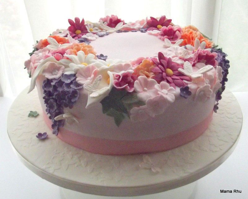 A little bit of summer | Cake decorating, Cake, Cake decorating classes