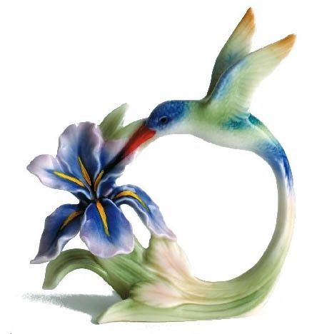 Hummingbird Kitchen Napkin Rings Click To Enlarge 珐琅彩法兰瓷 Hummingbird Kitchen Napkin Rings Click To Enlarge