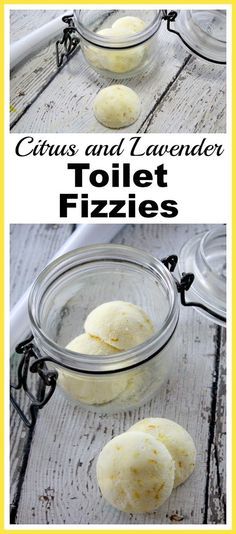 Citrus and Lavender Toilet Fizzies recipe. Make cleaning your bathroom faster and easier with these homemade citrus and lavender toilet fizzies! Homemade Cleaning Products, Diy Bath Products, House Cleaning Tips, Diy Natural Products, Cleaning Hacks, Cleaning Supplies, Diy Hacks, Household Products, Beauty Products