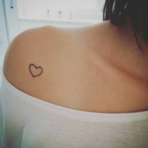 Heart Tattoo Small Tattoos Tattoos Tattoos For Daughters