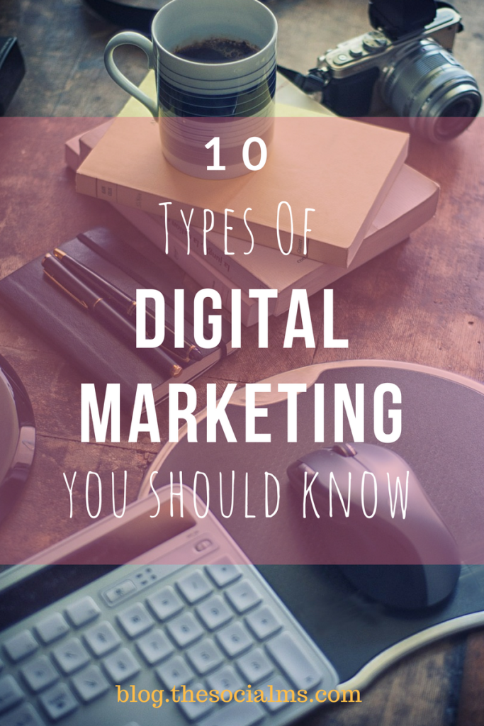 To give you a thorough understanding of what the term „Digital marketing“ includes, here are the 10 most important types of digital marketing. digital marketing strategy, digital marketing tips Inbound Marketing, Social Marketing, Influencer Marketing, Digital Marketing Logo, Affiliate Marketing, Marketing Na Internet, Plan Marketing, Content Marketing Strategy, Marketing Courses
