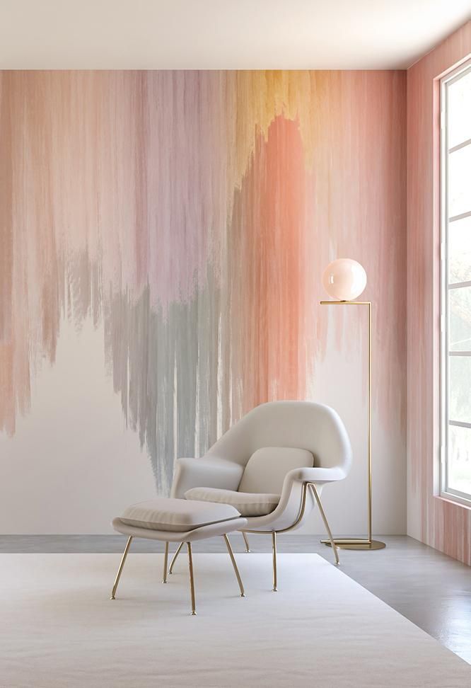WALLPAPER: WAVELENGTH MURAL // BOMBOLEO - drop it MODERN - Modern und zeitgemäß ...