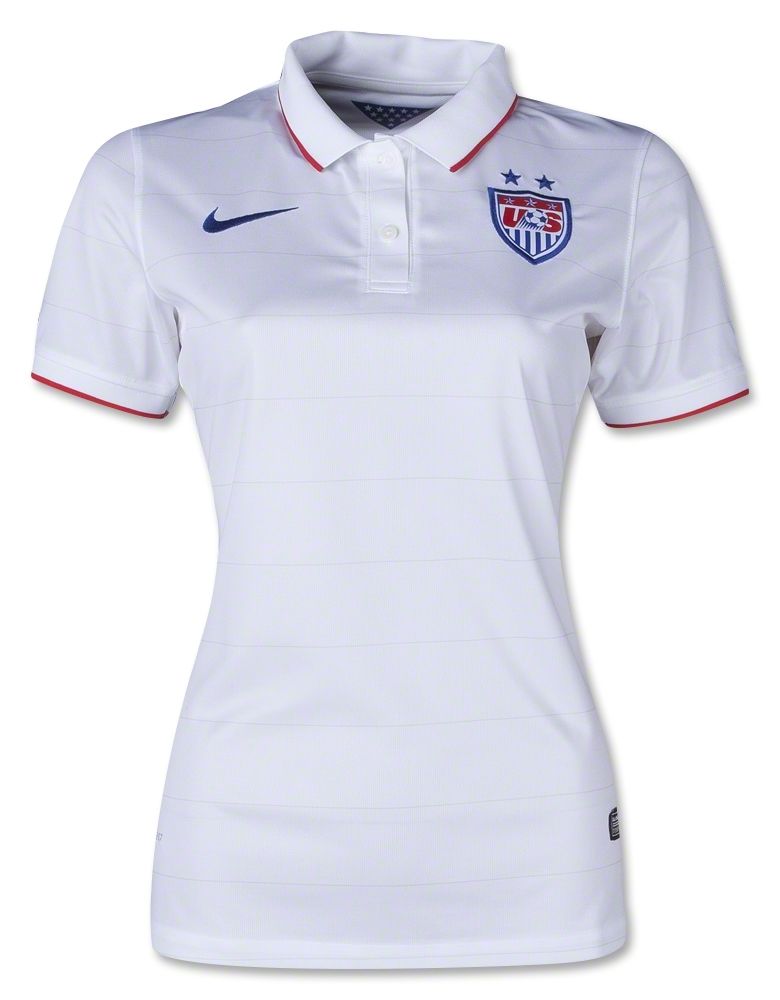 USA 14/15 Women's Home Soccer Jersey - WorldSoccerShop.com | World cup