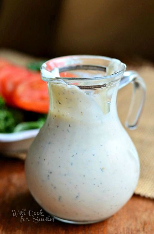 Homemade Buttermilk Ranch 30 Homemade Dressing Recipes Will Cook For Smile Homemade Dressing Recipe Homemade Buttermilk Homemade Ranch Dressing Buttermilk