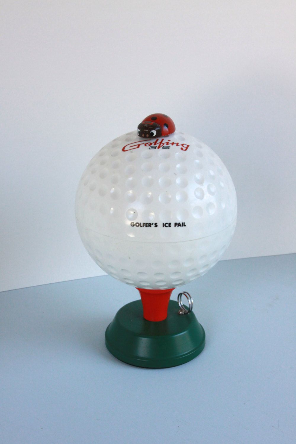 golfer s ice pail barware rc golfing 36 golf ball ice bucket