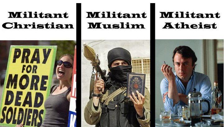 atheism religion christianity god is