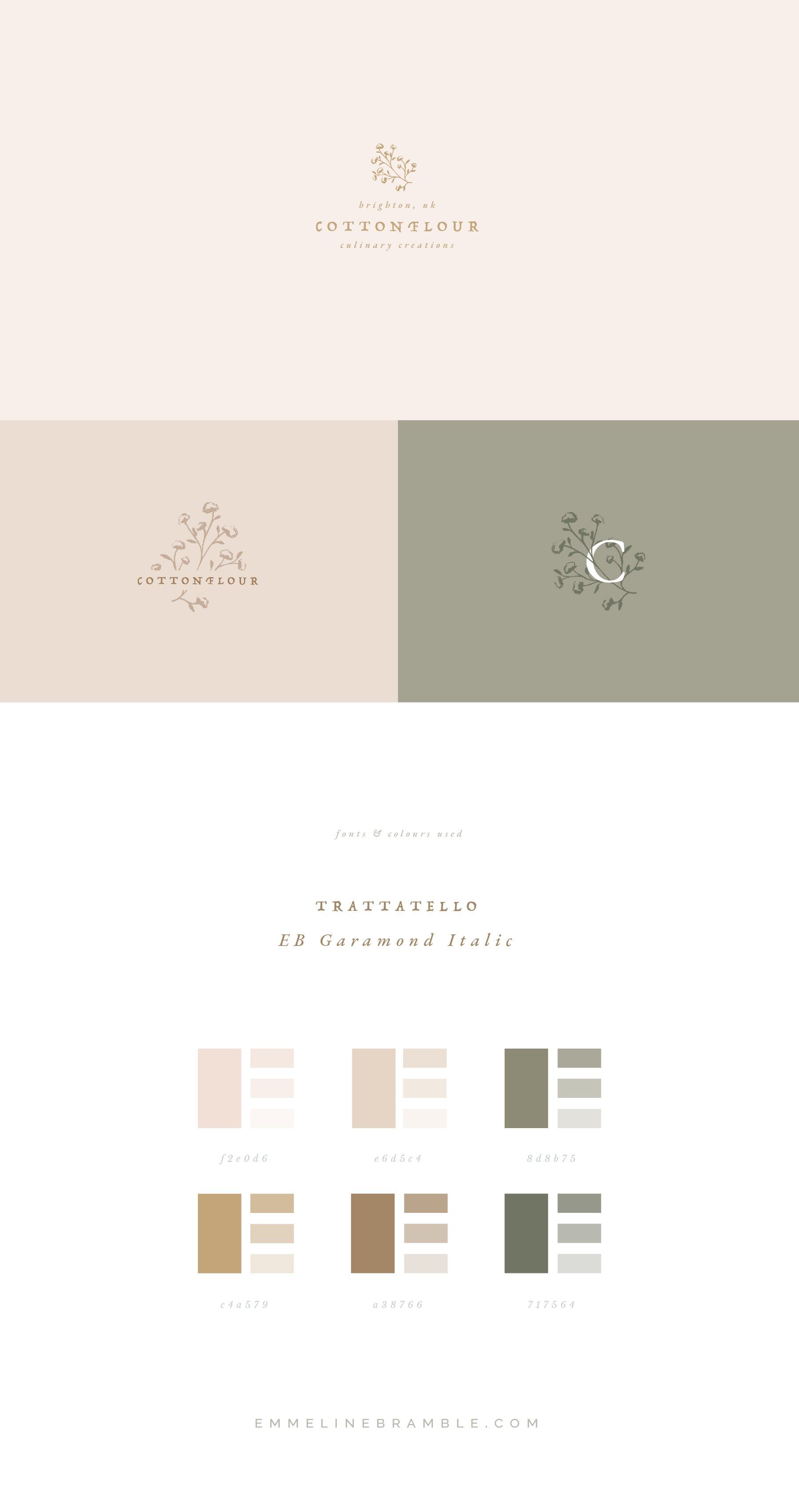 Cottonflour-Brandboard-Herbal-Branding-Intuitive-Authentic-Design-Inspiration - Emmeline Bramble