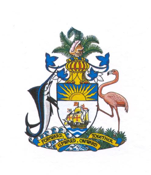Download Bahamas coat of arms | Bahamian flag, Coat of arms, Art