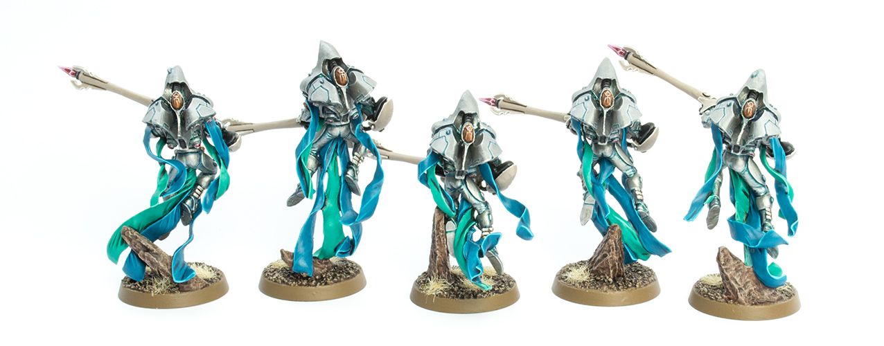 Today I Present My Finished Unit Of Shadow Spectres, Really Cool - 1276x500 - jpeg Forge World Eldar